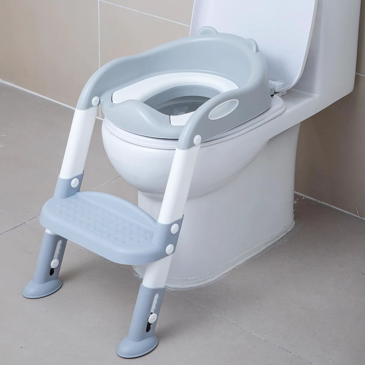 Baby Auxiliary Toilet Ladder Folding Seat for Kids Potty Training Kids essentials Toilet Seats & Step Stools
