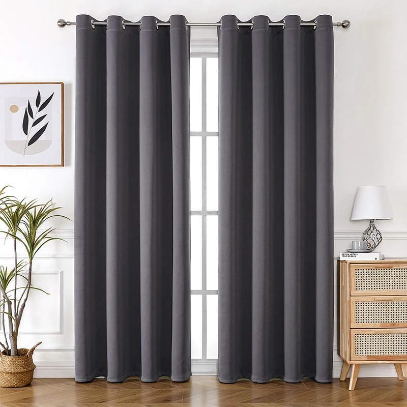Luxury Textured High-Grade Curtains with Sheer Set Heavy Duty Fabric 100% Quality Curtains