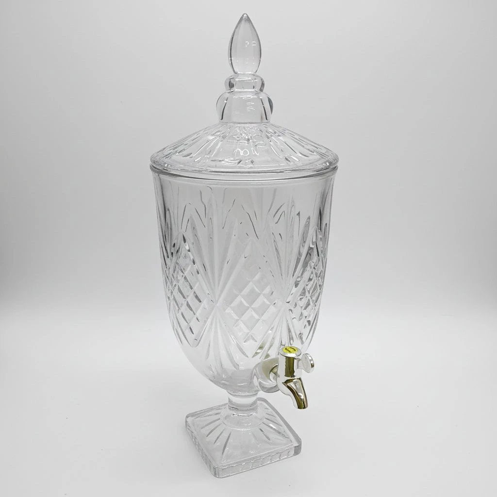 5 Ltrs Glass Juice Dispenser | Elegant and Durable | Ideal for Home and Events Kitchen Gadgets Juicers