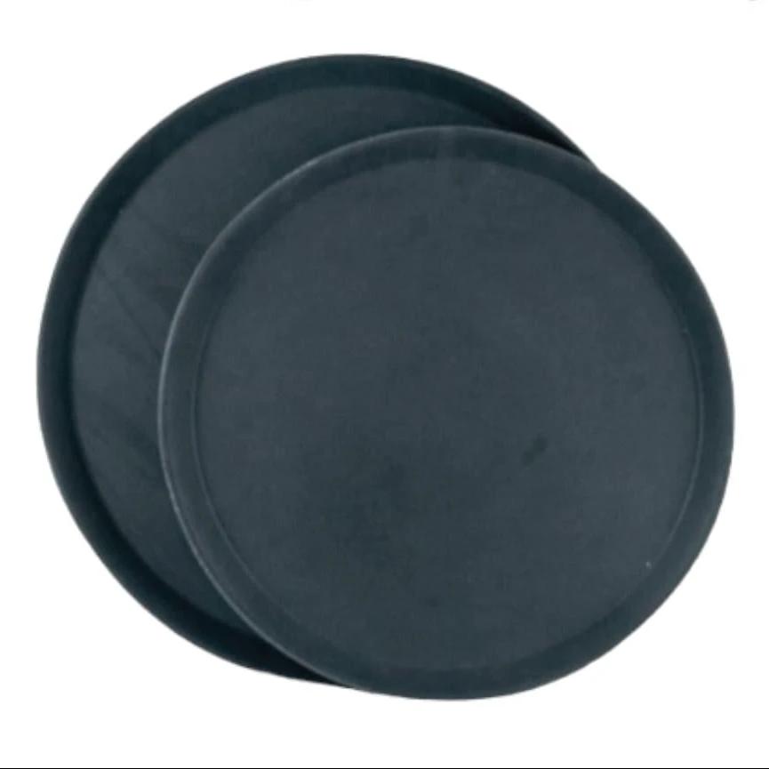 Bon Appétit Non-Slip PP Round Serving Tray – Durable Grip Design Non slip tray Serving Trays