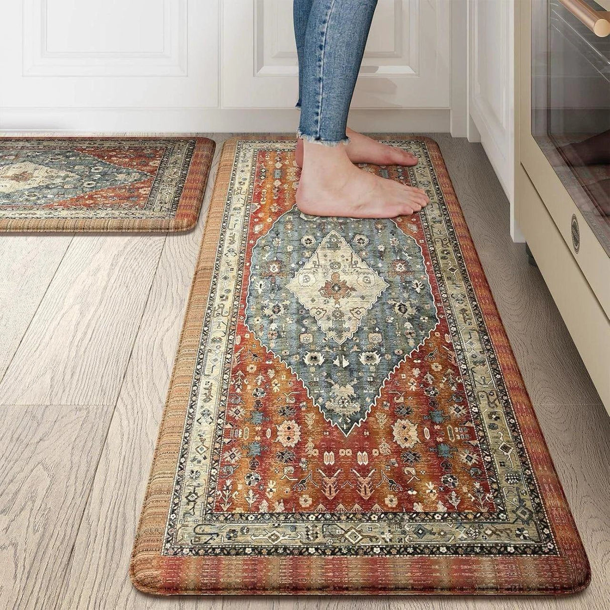 Premium Anti-Fatigue Kitchen Mat for Comfort and Support (Small & Large Sizes) Rugs