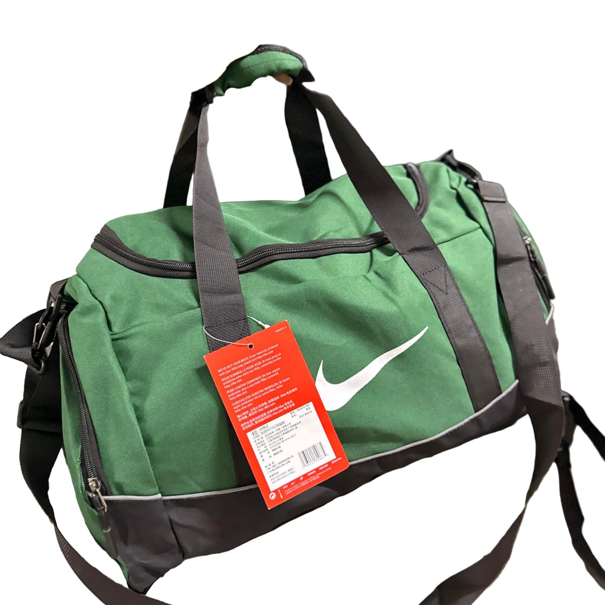 Nike Duffle Gym Bag with Shoe Compartment and Wet Clothes Section – Spacious Travel & Sports Gym Duffel Bags