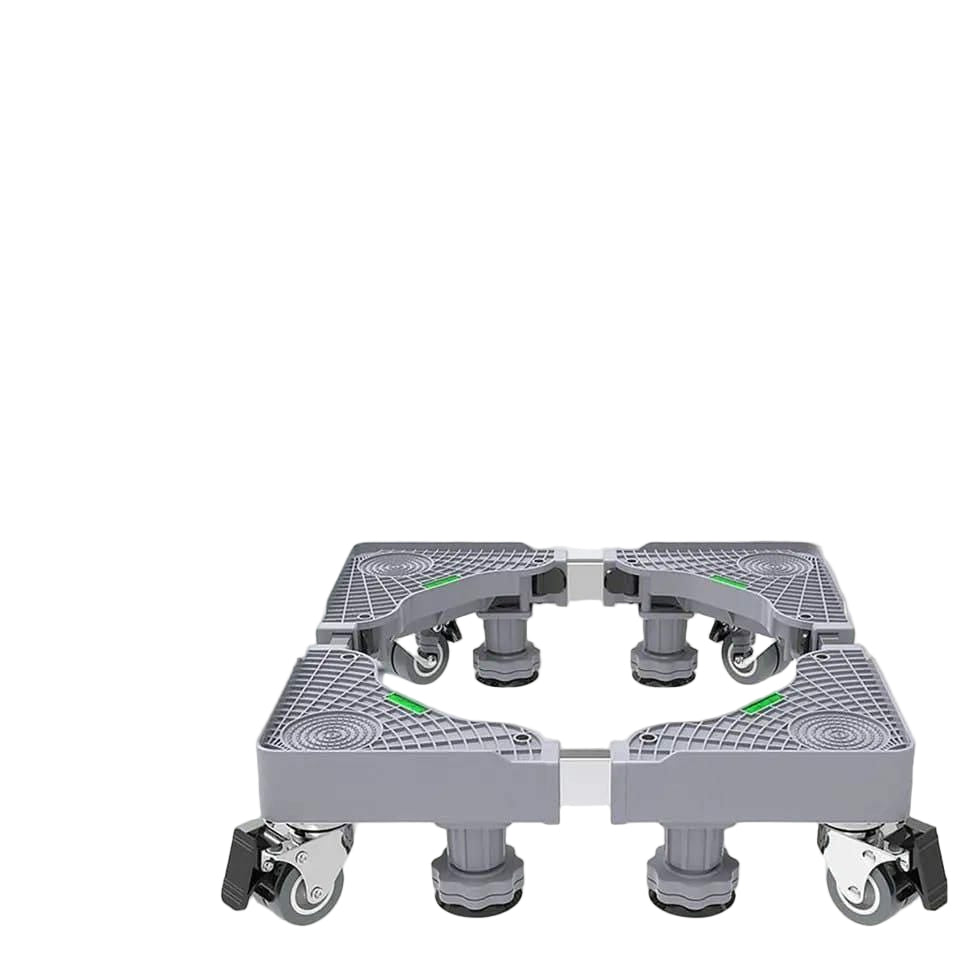 Heavy Duty Adjustable Washing Machine and Fridge Stand