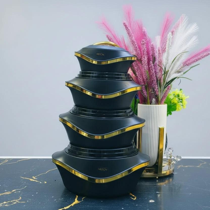 4pcs Hot Pot Set for Food Storage and Serving Kitchen Tools & Utensils