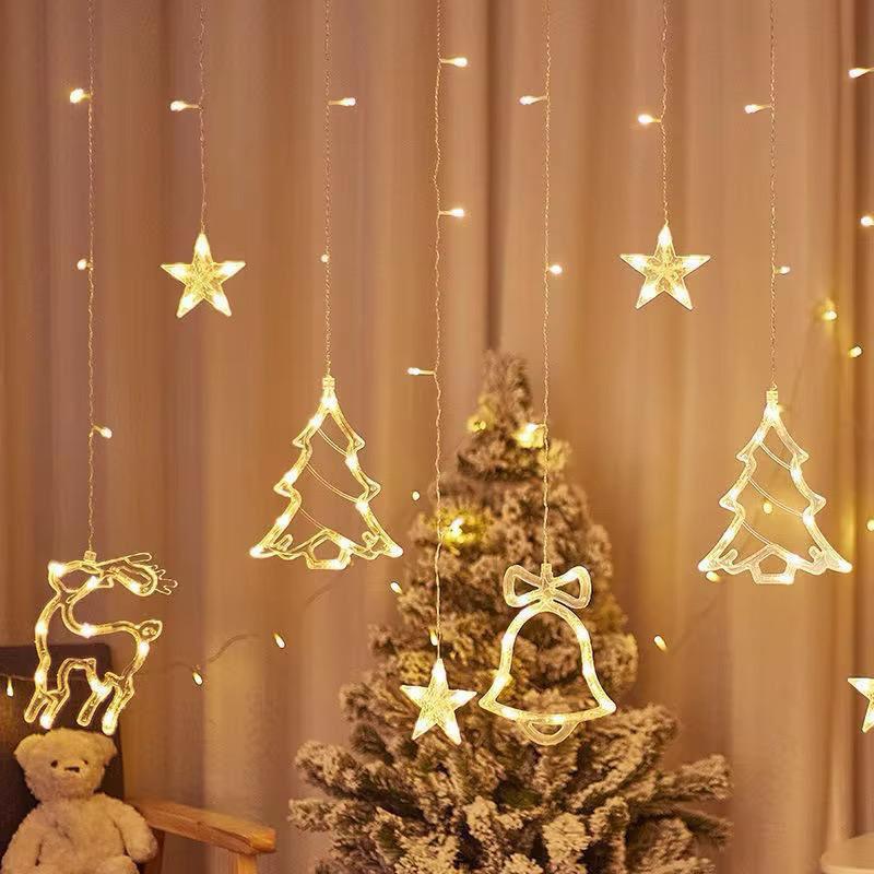 LED Curtain Lights – 3.5 Meter String Light for Indoor and Outdoor Decoration
