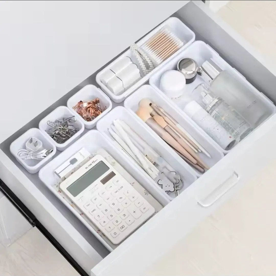 Drawer Organizer Set 8 Piece Adjustable For Home Office Home & Garden Household Drawer Organizer Inserts