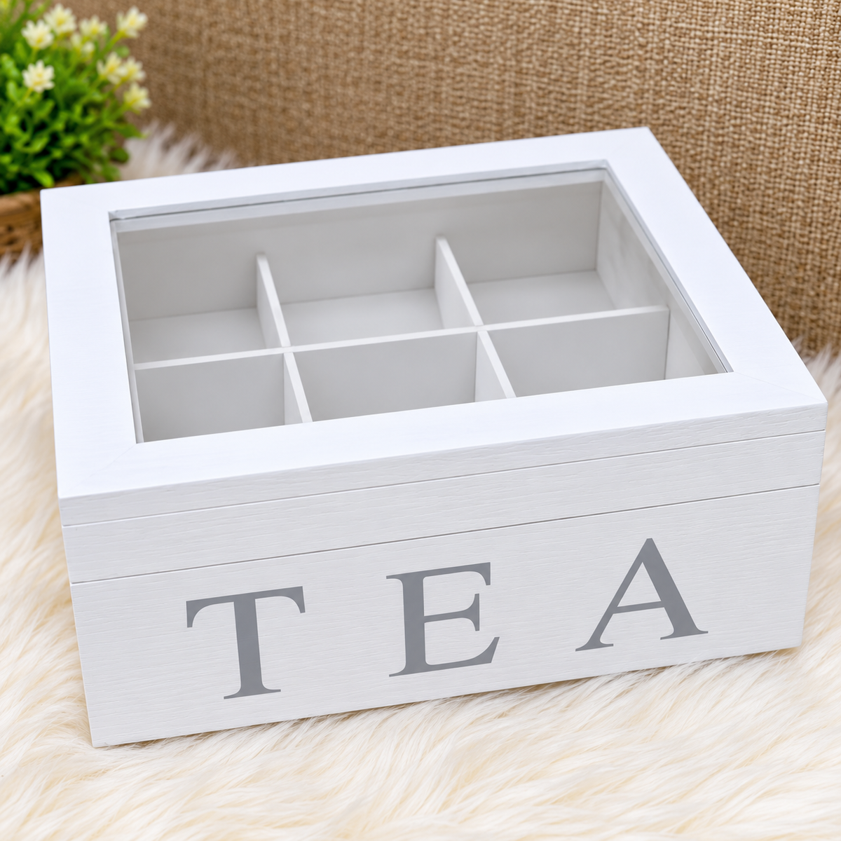 9 Grid Tea Bag Organizer Teabag organizer Kitchen Cabinet Organizers