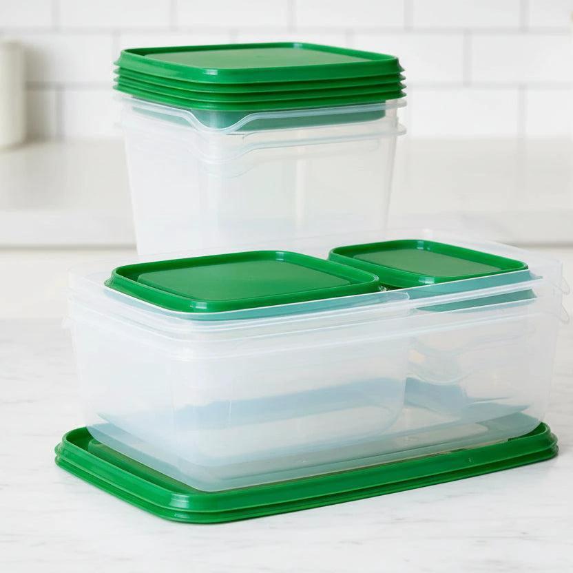 17pcs Food Storage Boxes with Lids – Stackable Meal Prep Containers Food storage Food Storage Containers