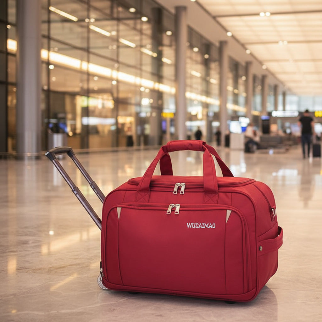 Rolling Trolley Travel Bag with Wheels Rolling travel bag Carry-On Suitcases