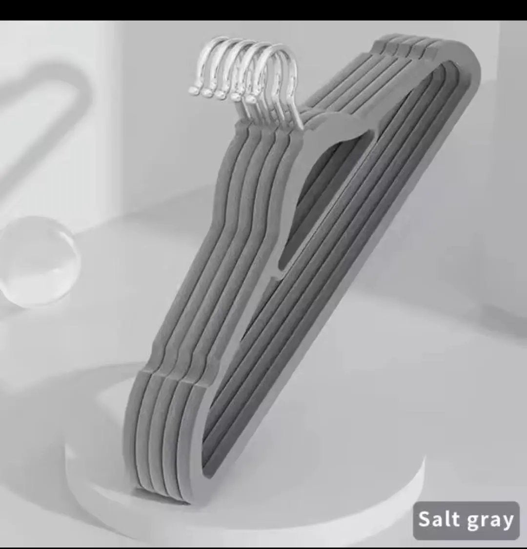 Velvet Antislip Hangers 10pc Pack For Crease Free Wardrobes Closet Organizers Hangers