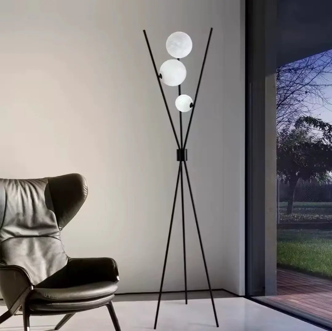 Minimalist Iron Art Floor Lamp Floor lamp Floor Lamps