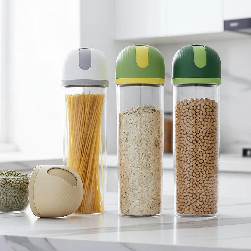Spaghetti and Cereal Storage Container with Sealing Lid Cereal storage Food Storage Containers