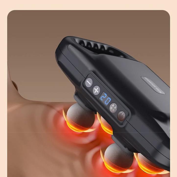 Powerful Four Head Deep Tissue Percussion Massager