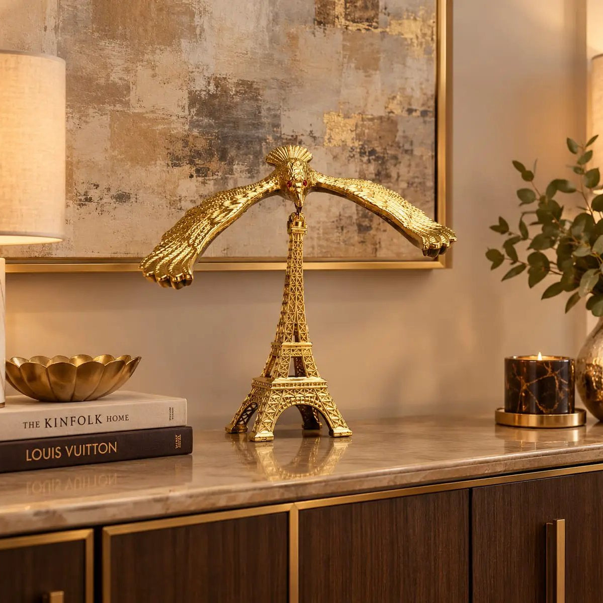 Golden Eagle Tower Decor Decor Decor