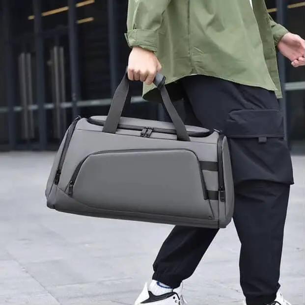 Waterproof Duffel Bag With Shoe Compartment Gym Duffel Bags