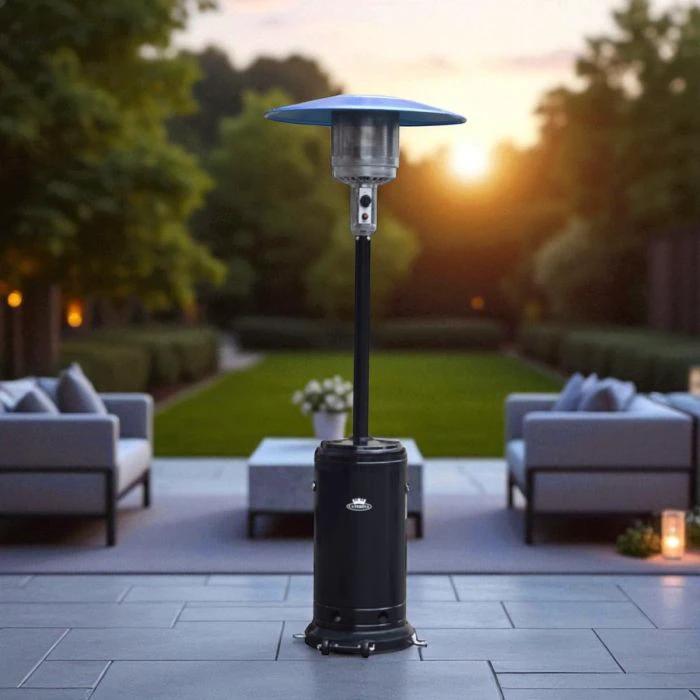 OUTDOOR GAS HEATER BLACK - RG/549 Gas light Patio Heaters