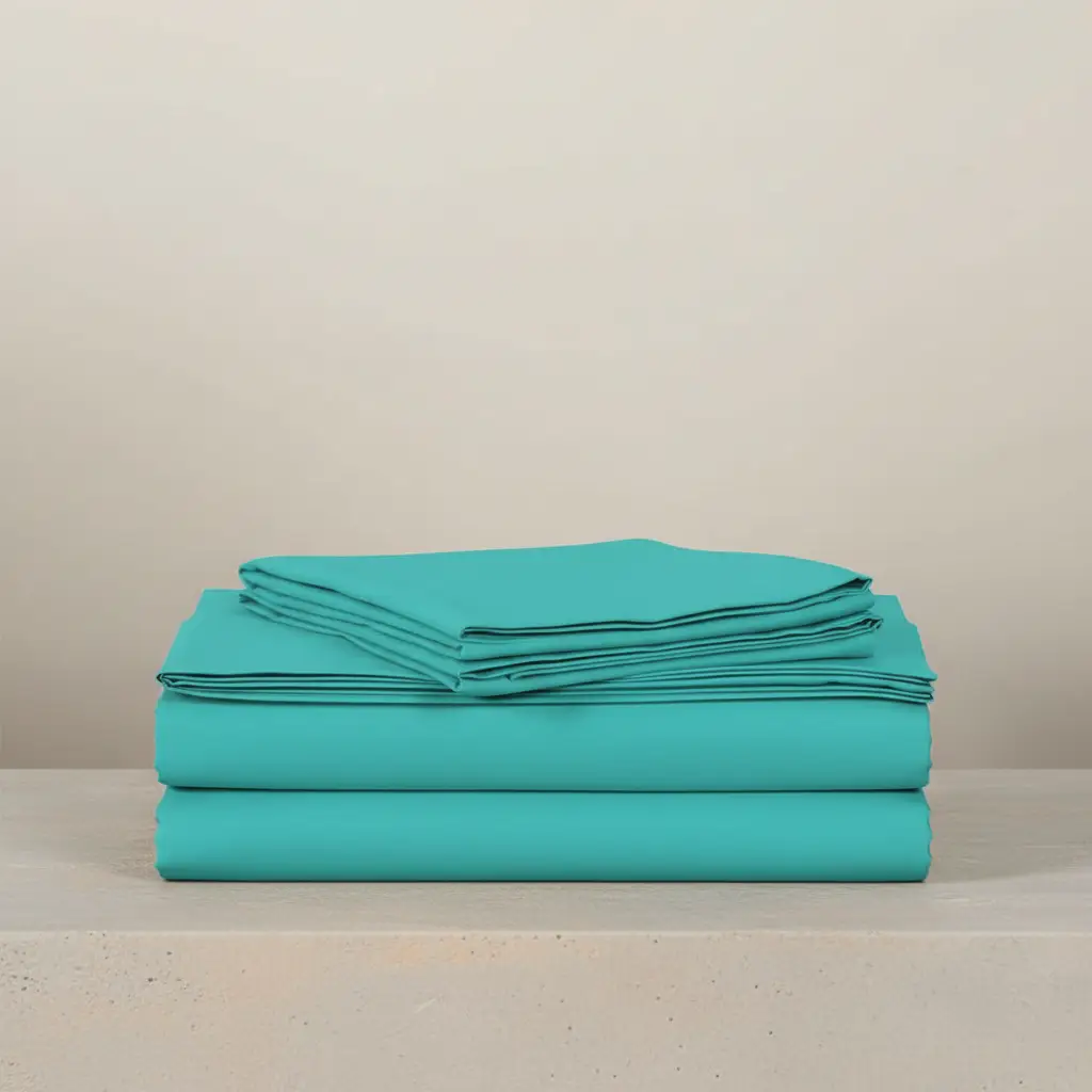 6Pc Pure Cotton Plain Duvet Covers