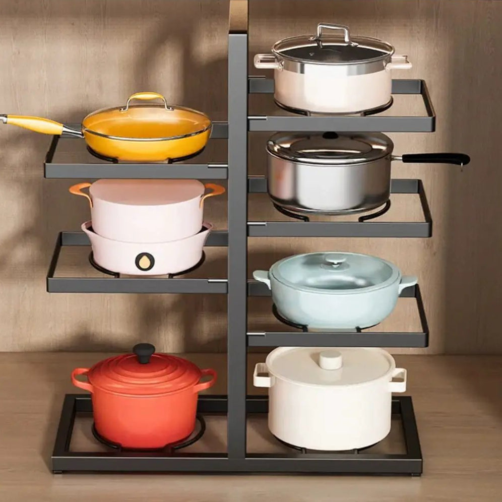 Multilayer Pot & Pan Storage Rack Pot racks Pot Racks