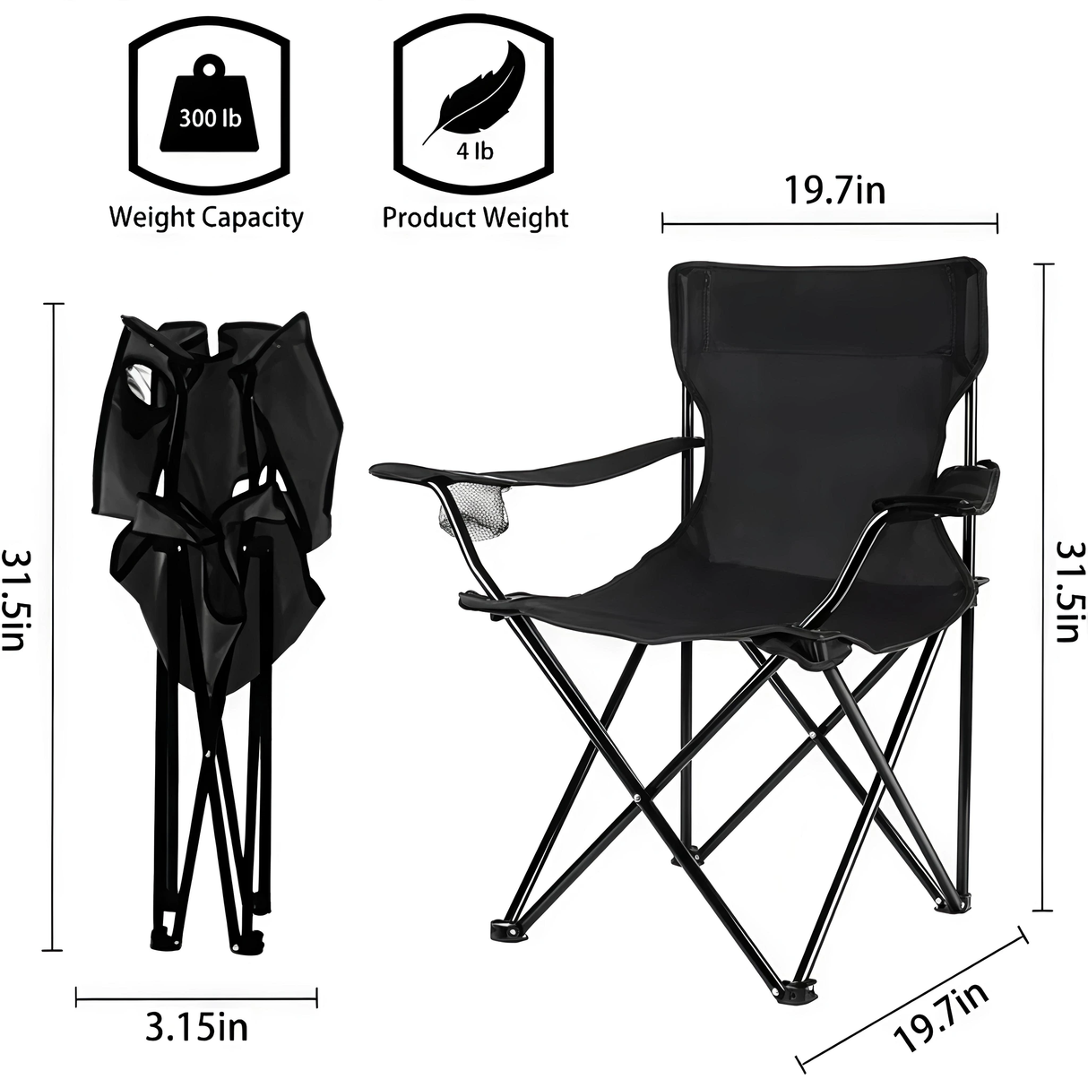 Foldable Camping Chair Camping chair Camp Furniture