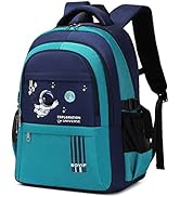 Quality Waterproof Children's School Backpack - Astronaut Space Explorer