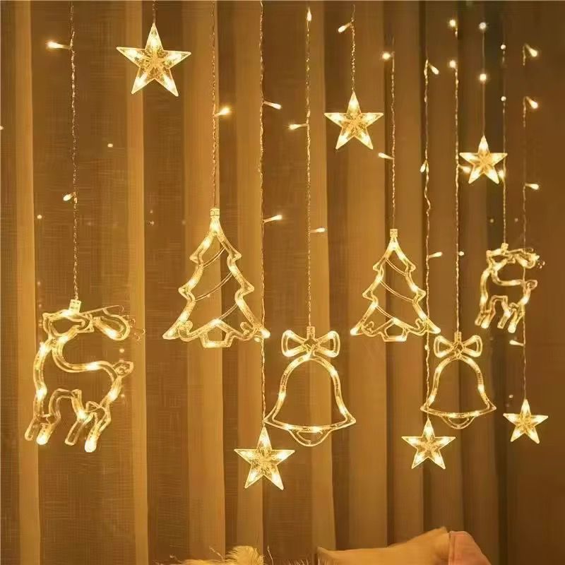 LED Curtain Lights – 3.5 Meter String Light for Indoor and Outdoor Decoration