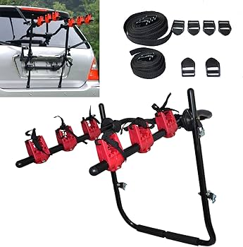 Heavy Duty 3 Bike Car Carrier Rack for Vehicle Transport