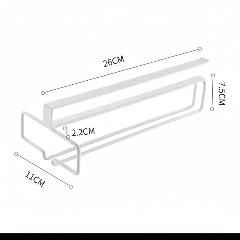 Classy Wine Glass Holder - Stainless Steel Wall Mount Kitchen & Dining Drinkware Holders