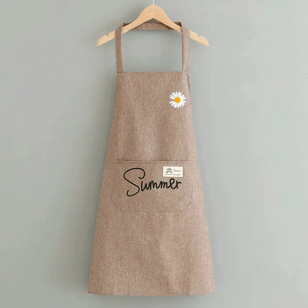 Linen Adult Kitchen Apron Apron Aprons