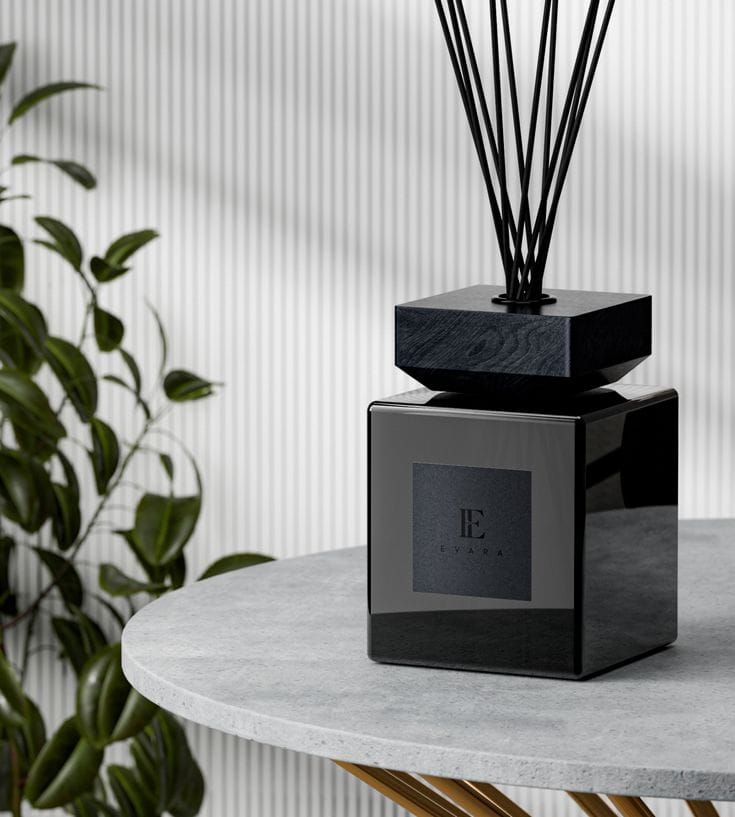 1000ml Extra Large Bottle Reed Diffuser – Vanilla & Gardenia Scents