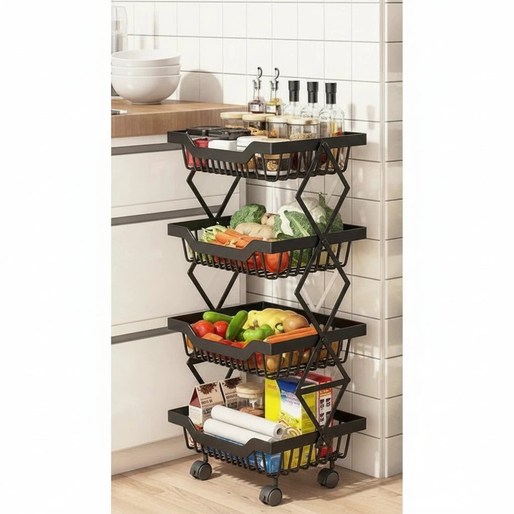 Collapsible 5-Tier Multipurpose Organizer Kitchen appliances