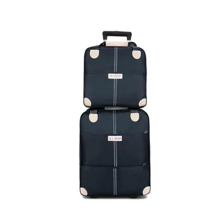 2 in 1 High Quality Big Sizes Trolley Travel Bags - Waterproof Luggage Set Travel Accessories Suitcase Travel Sets