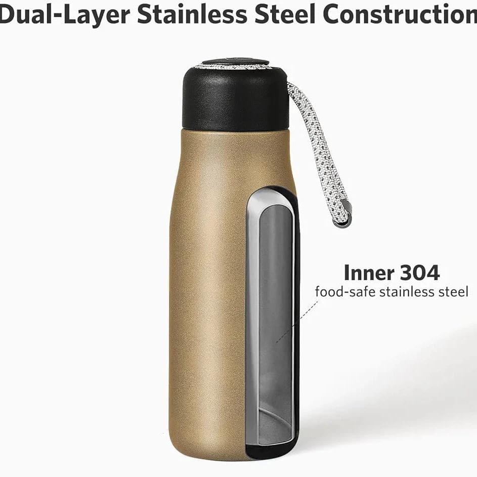 420ml Stainless Steel Flask with String Strap Vacuum flask Flasks