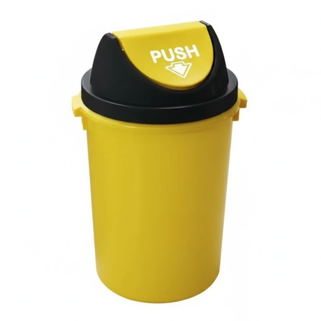 53 Litres Large Capacity Household Dustbin Dustbin Trash Cans