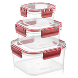 3-Piece Stackable Food Storage Containers Food Storage Food Storage Containers
