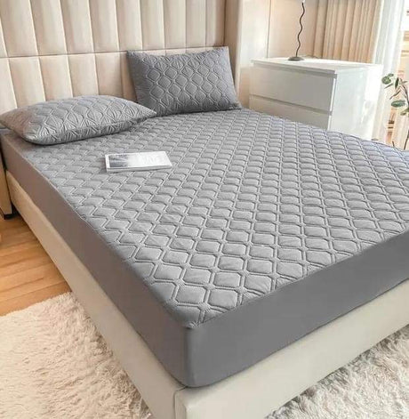 Quilted Waterproof Mattress Protectors – Multiple Sizes and Colors