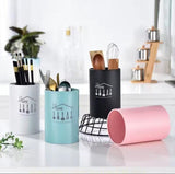 High Quality Stainless Steel Cutlery Holder – Multipurpose Utensil Organizer (14.7cm)- Furaha Finds Kenya