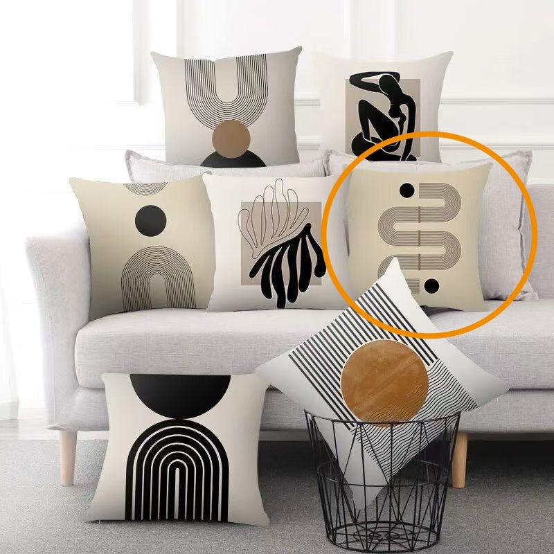100% Cotton Pillow Cover – 45x45cm Decorative Cushion Case