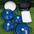 Original Heavy Duty Enamel Cast Iron 11-Piece Cookware Set – S JADE Premium Collection cook waresets Cookware Sets