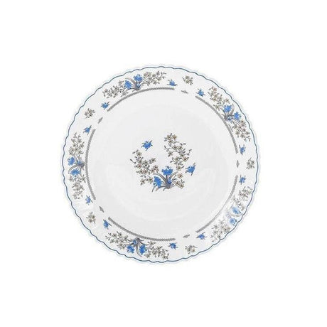 12 pcs Set | 13" Oval Platters (330mm) | Royal Blossom Design | Elegant Serving Platters- Furaha Finds Kenya