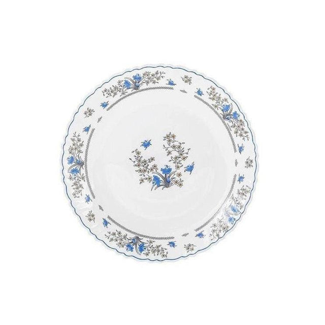 12 pcs Set | 13" Oval Platters (330mm) | Royal Blossom Design | Elegant Serving Platters- Furaha Finds Kenya
