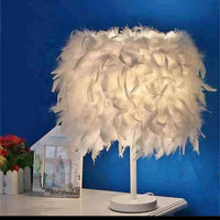Cossy Room Feather Lamp – Soft Ambient Decorative Lighting for Modern Spaces table lamps Table Lamps
