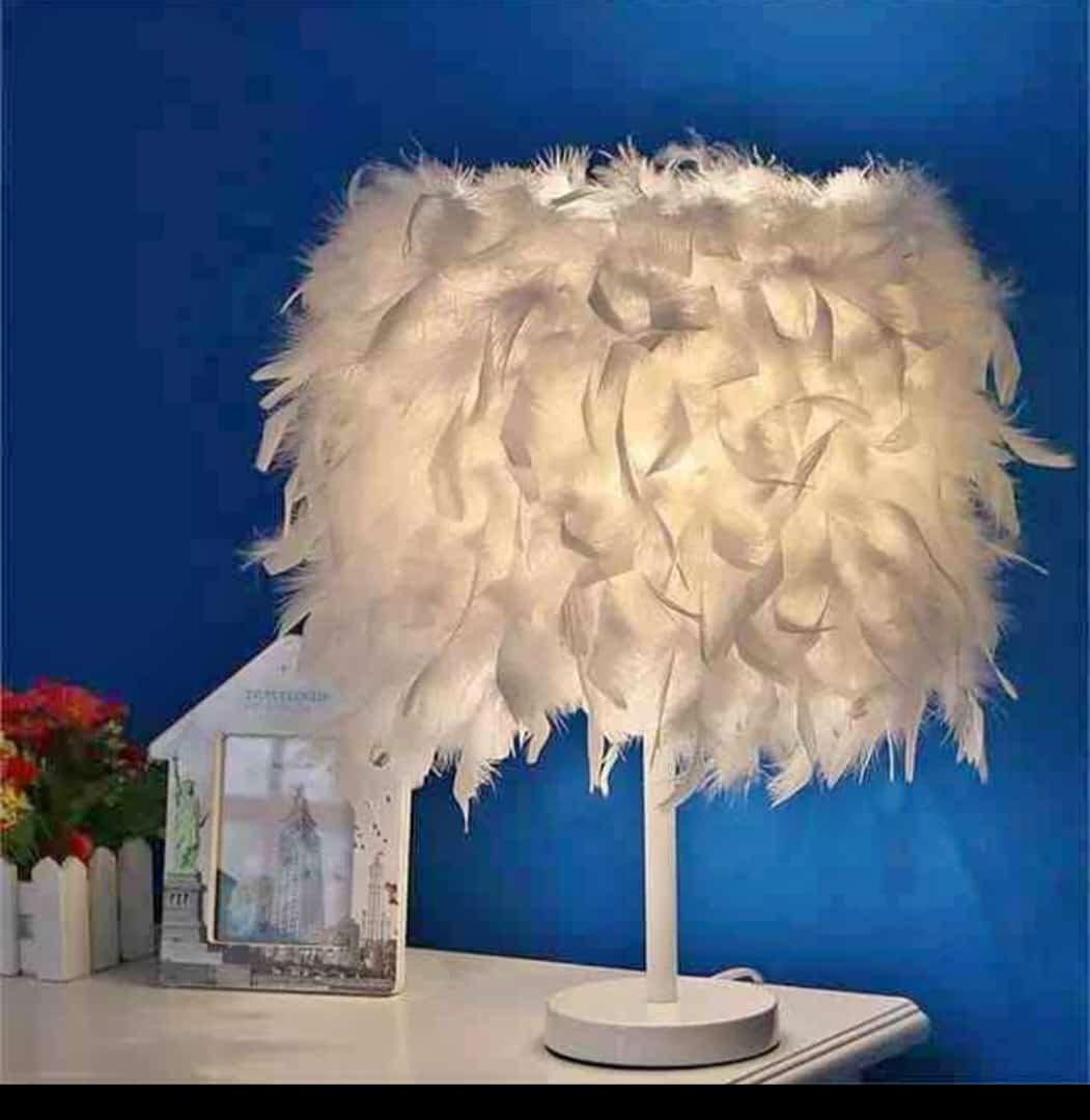 Cossy Room Feather Lamp – Soft Ambient Decorative Lighting for Modern Spaces