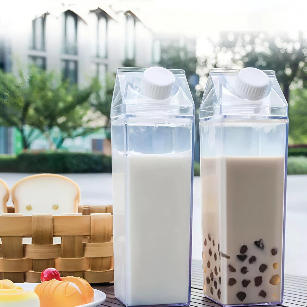 1 Litre Multipurpose Acrylic Bottle for Milk, Water, and Beverages Beverage bottle Water Bottles