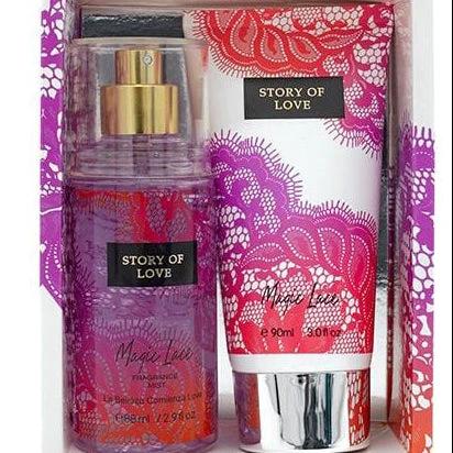 Ladies Perfumed Body Mist + Perfumed Body Lotion Set Beauty & Personal Care Bath & Body Gift Sets