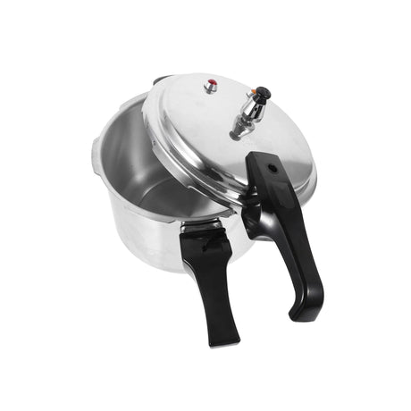 10 Liter Capacity Nonstick Aluminium Pressure Cooker with 1000 Watts | Lightweight & Efficient Heat Conductor