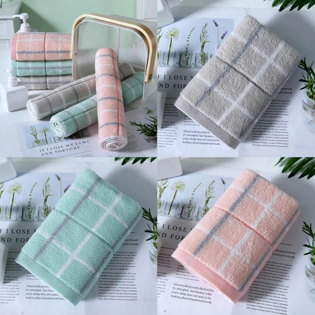 100% Cotton, Turkish Luxury Soft Towels 2pcs | Wash Cloths & Hand towels | 35cm x 76cm | Multiple Colors