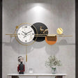 Deer Design Wall Clock | Elegant and Artistic Metal Frame