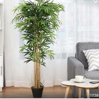 High Quality Bamboo Potted Artificial House Tree Indoor Décor House pot Artificial Trees