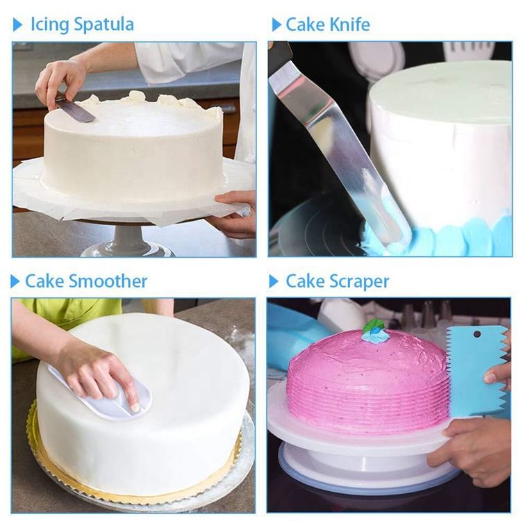 106 Pcs Cake Decorating Set | Complete Kit for Professional Quality Cake Decorations |