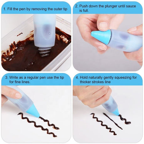 106 Pcs Cake Decorating Set | Complete Kit for Professional Quality Cake Decorations |